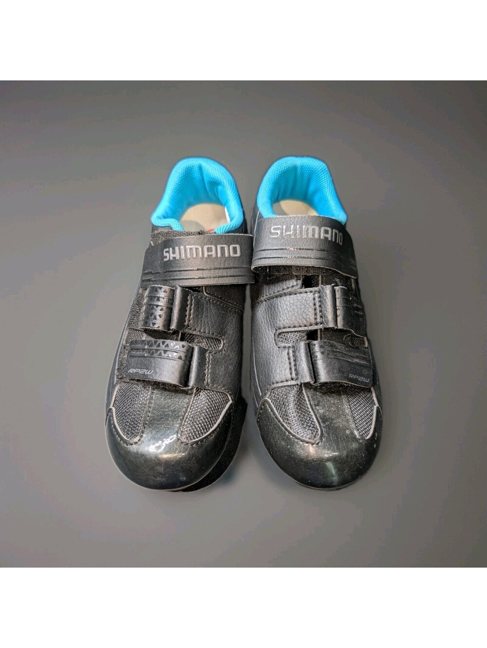 Shimano SH-RP200 Road Cycling Shoes EUR 39 Womens Size 7.2 Black Hook Loop